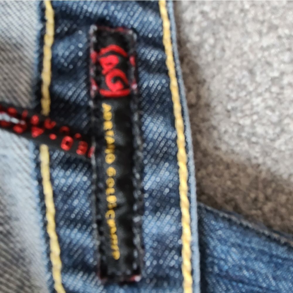 AG Adriano Goldschmeid The Club Bootcut Flare Lowrise Jeans 31 - Picture 6 of 7